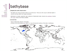 Tablet Screenshot of bathybase.org